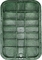Les valves rectangulaires enferment dans une boîte la boîte de jonction d'arroseuse d'agriculture 13 20 pouces