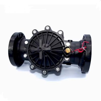 Ventilateur solénoïde d'irrigation de taille de connexion de 4' pour l'eau de verre moyen en nylon 20