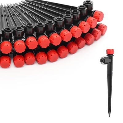 Système d'arrosage anti-fuite goutte-à-goutte faciles à connecter avec 1/4 pouce de tuyauterie