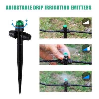 Des gouttières d'irrigation réglables pour système d'irrigation de hauteur 6,5 pouces 16,5 cm