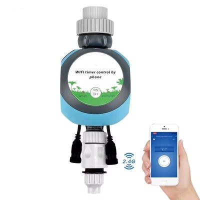 5G WIFI Bluetooth Dual contrôleur Jardin d' irrigation Sensor de pluie Températeur d' eau