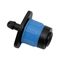 Bleu 1/4&quot; irrigation degrés réglables d'entraînement de vitesse d'arroseuses micro 360