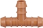 Connecteurs convenables de accouplement barbelés universels de tuyauterie d'irrigation tuyauterie d'égouttement pour 1/2 »